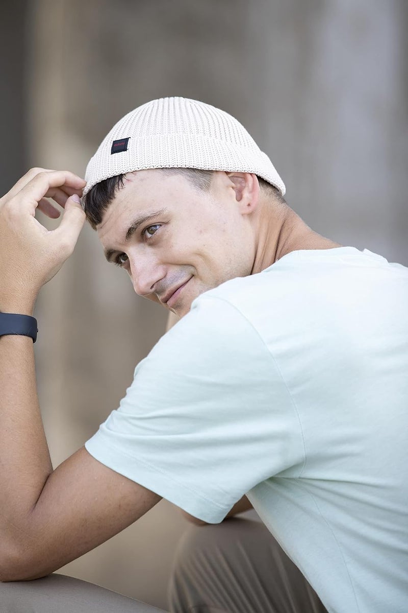 DASMINI Fisherman Beanie Hats for Men Women,Knit Trawler Skull Cap,Watch Cap,Spring Fall Winter Warm Short Hats - Image 3